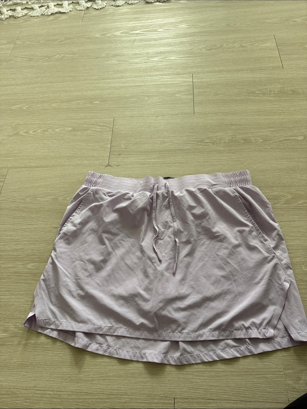 all in motion Lavender Elastic Waist Skort